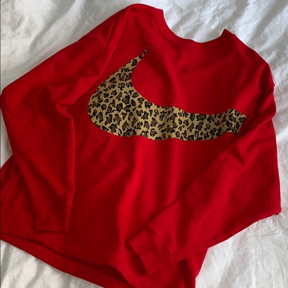 nike red cheetah